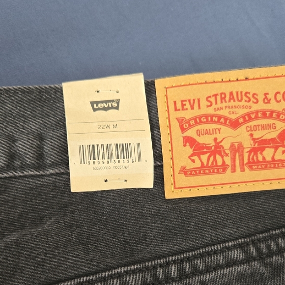 Levi's Charcoal Denim Jeans - Picture 6 of 6